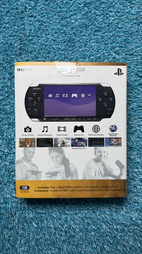 Sony psp 3001 piano black - sony,